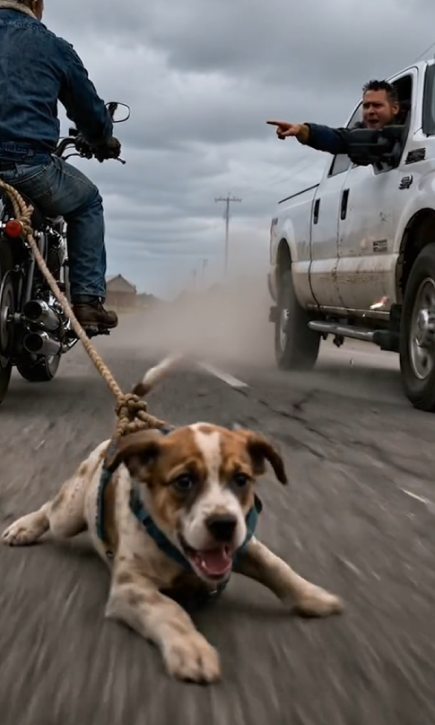 H2505039_UNBELIEVABLE How could a man on a motorcycle be so cruel #DogLover #_part2