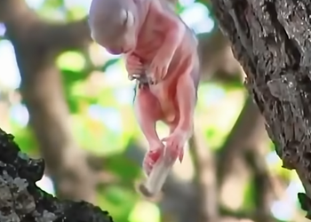 T0810022 This family rescued a newborn squirrel in distress, and then